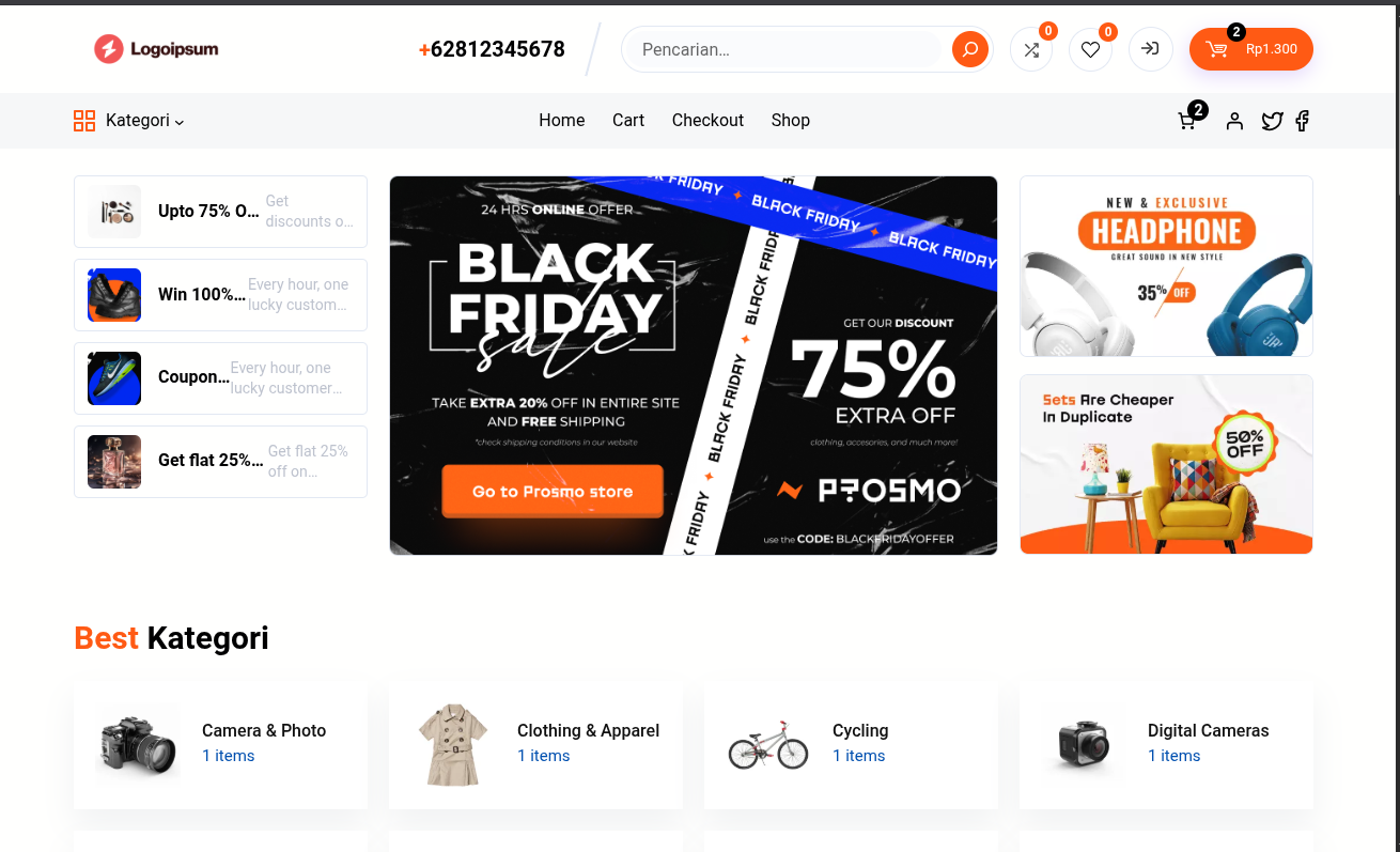 toko online kategori