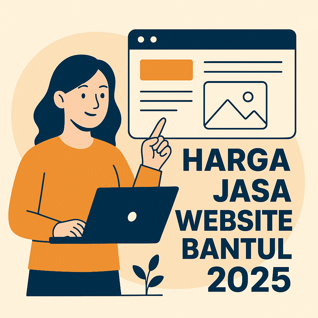 harga jasa website bantul 2025